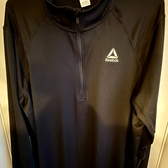 Reebok Black Performance Tee Size L - Picture 1 of 3